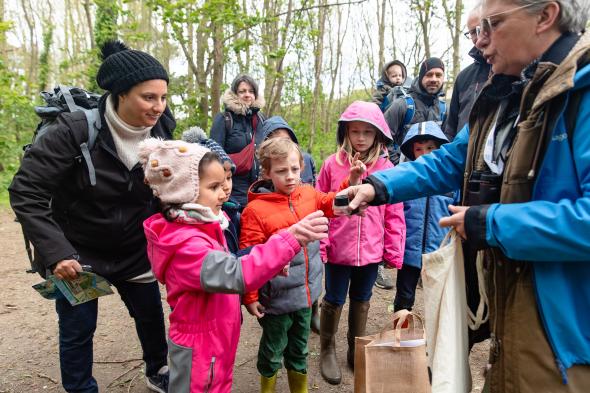 Enfants et leurs familles dans la nature - WWF-Rangerclub Family Day 2024