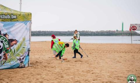 enfants à la plage